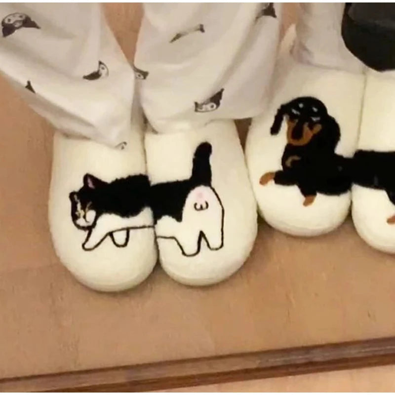 🥐❄️ Winter Croissant Slippers – Suavidad deliciosa para tus pies