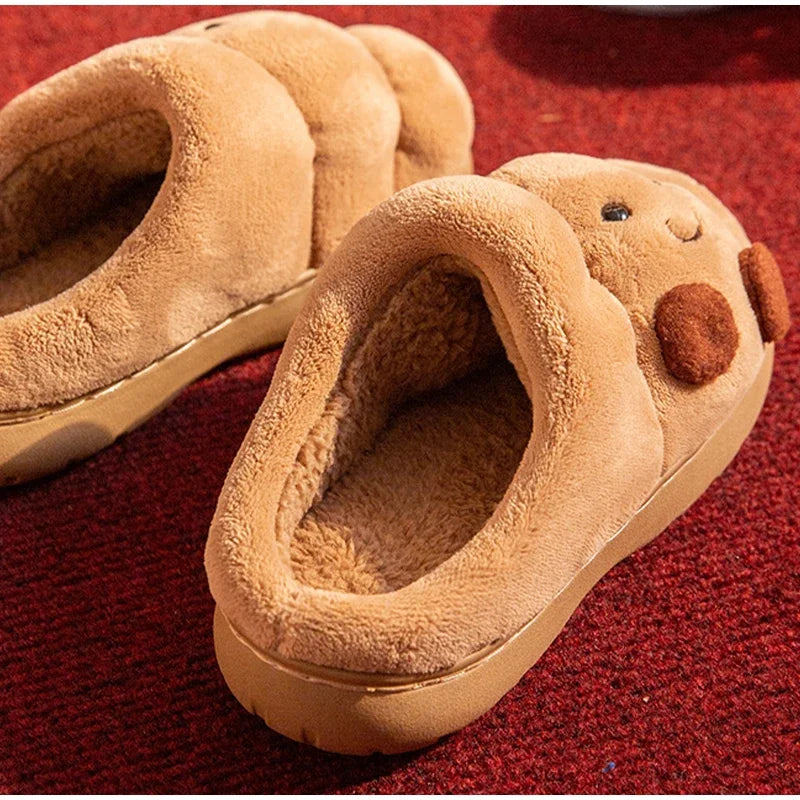 🥐❄️ Winter Croissant Slippers – Suavidad deliciosa para tus pies