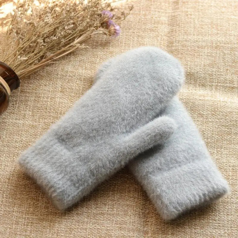 ❄️🧤 Women’s Winter Plush Mittens – Suavidad, abrigo y estilo en cada movimiento