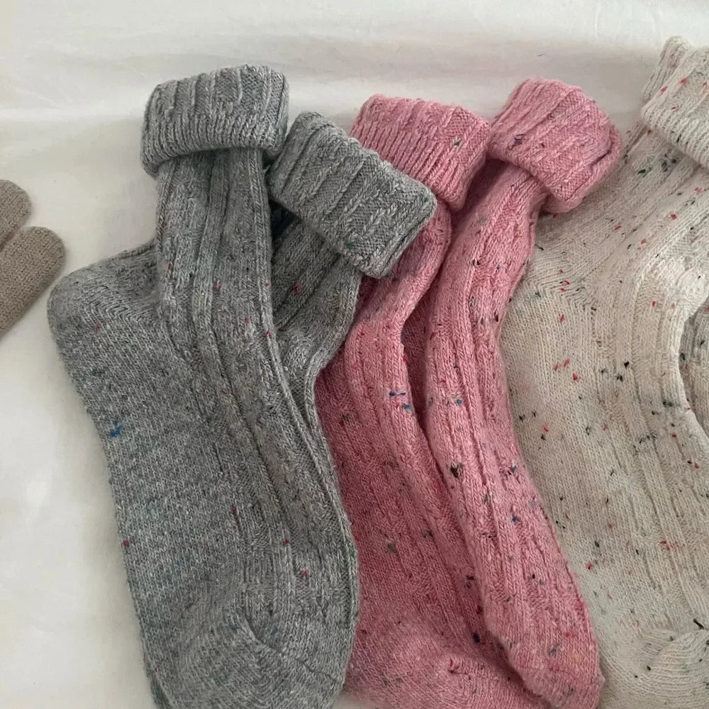 ❄️🧦 Winter Warmer Wool Socks – Suavidad, estilo y calor para tus días fríos