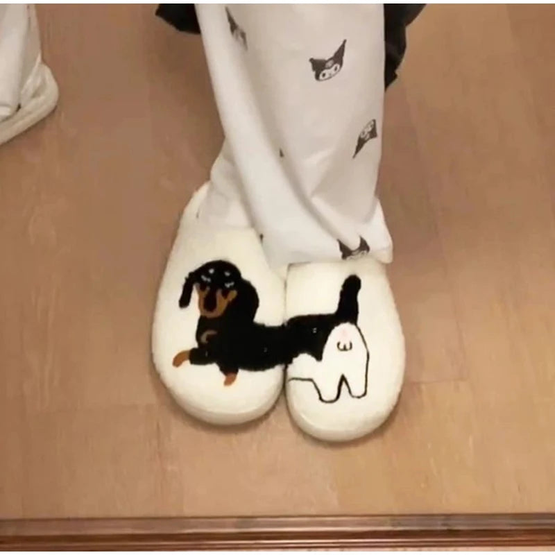 🥐❄️ Winter Croissant Slippers – Suavidad deliciosa para tus pies